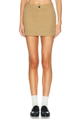 Balenciaga Balenciaga Mini Cotton Skirt