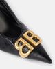 Balenciaga Balenciaga Monaco 90 leather pumps - 5