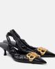 Balenciaga Balenciaga Monaco leather slingback pumps - 1