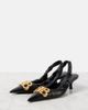 Balenciaga Balenciaga Monaco leather slingback pumps - 4