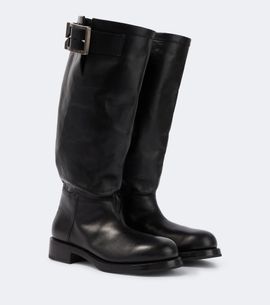 Balenciaga Balenciaga Motor leather knee-high boots