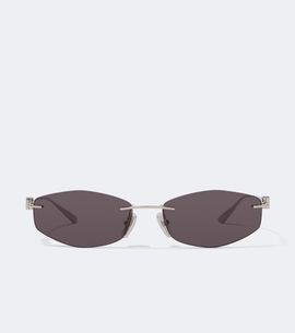 Balenciaga Balenciaga Nano D-Frame oval sunglasses