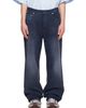 Balenciaga Balenciaga Navy Curved Knee Jeans - 1