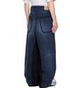 Balenciaga Balenciaga Navy Patched Baggy Jeans - 3