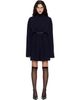 Balenciaga Balenciaga Navy Pinched Minidress - 1