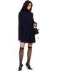 Balenciaga Balenciaga Navy Pinched Minidress - 4