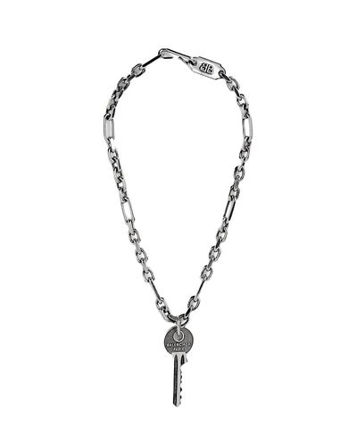 Balenciaga Balenciaga Neverlost Thin Necklace