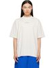 Balenciaga Balenciaga Off-White Distressed T-Shirt - 1