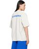 Balenciaga Balenciaga Off-White Distressed T-Shirt - 3