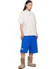 Balenciaga Balenciaga Off-White Distressed T-Shirt - 4