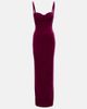 Balenciaga Balenciaga Open-back velvet gown - 1
