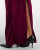 Balenciaga Balenciaga Open-back velvet gown - 5