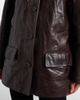 Balenciaga Balenciaga Oversized leather car coat - 4