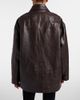 Balenciaga Balenciaga Oversized leather car coat - 6