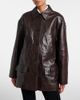 Balenciaga Balenciaga Oversized leather car coat - 7