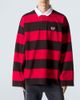 Balenciaga Balenciaga Oversized striped cotton jersey polo shirt - 3