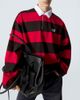 Balenciaga Balenciaga Oversized striped cotton jersey polo shirt - 5