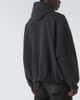 Balenciaga Balenciaga Paris Liberty distressed fleece hoodie - 4