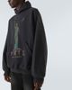 Balenciaga Balenciaga Paris Liberty distressed fleece hoodie - 5