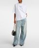Balenciaga Balenciaga Paris Strass cotton jersey T-shirt - 2