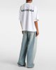 Balenciaga Balenciaga Paris Strass cotton jersey T-shirt - 3