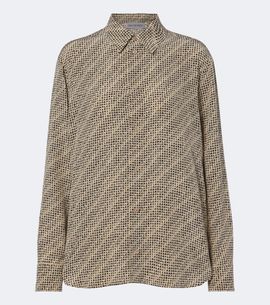 Balenciaga Balenciaga Printed silk shirt