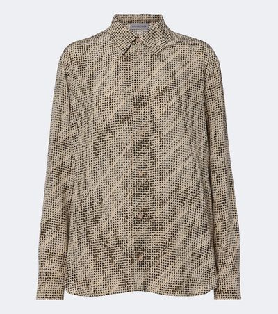 Balenciaga Balenciaga Printed silk shirt