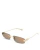 Balenciaga Balenciaga Rectangular Rimless Sunglasses, 62mm - 1
