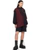 Balenciaga Balenciaga Red & Black Check Patched Shirt - 4