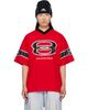 Balenciaga Balenciaga Red Football Jersey - 1