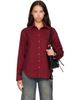Balenciaga Balenciaga Red Standard Shirt - 1