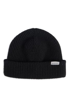 Balenciaga Balenciaga Rib Wool Beanie