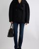 Balenciaga Balenciaga Short Wool Blend Cocoon Coat - 2