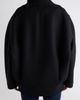 Balenciaga Balenciaga Short Wool Blend Cocoon Coat - 3