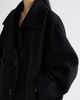 Balenciaga Balenciaga Short Wool Blend Cocoon Coat - 5