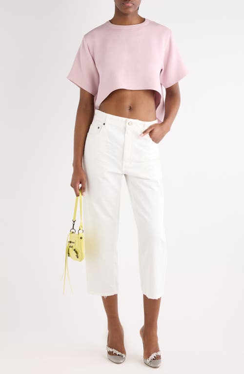 Balenciaga Balenciaga Silk & Wool Crop Training Top