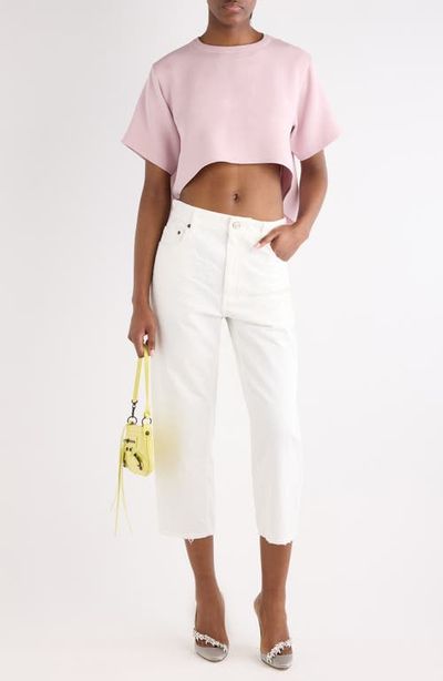 Balenciaga Balenciaga Silk & Wool Crop Training Top