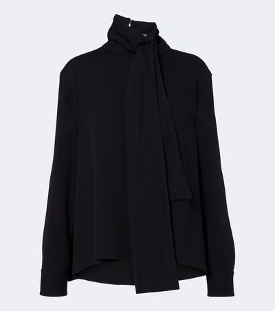 Balenciaga Balenciaga Silk and wool blouse