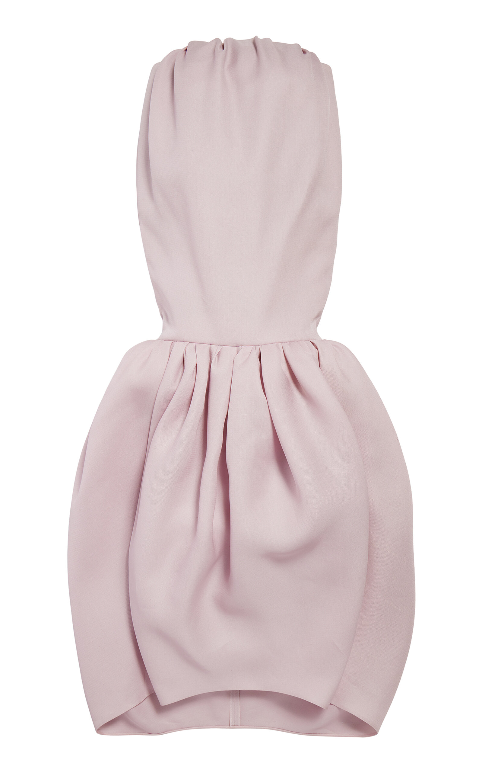 Balenciaga Balenciaga Silk Gazar Balloon Maxi Dress Light Pink FR 32