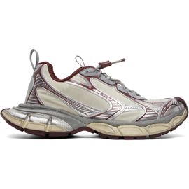 Balenciaga Balenciaga Silver & Beige 3XL Nylon Sneakers