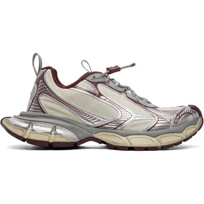 Balenciaga Balenciaga Silver & Beige 3XL Nylon Sneakers