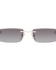 Balenciaga Balenciaga Silver 'Gossip Everyday' Sunglasses - 1