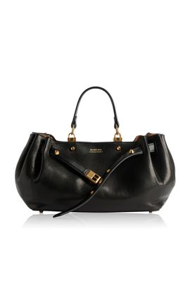 Balenciaga Balenciaga Small Fan Leather Carryall Bag