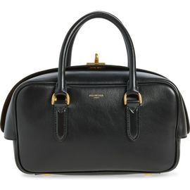 Balenciaga Balenciaga Small Le 7 Leather Bowling Bag