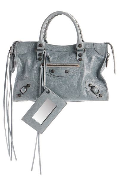 Balenciaga Balenciaga Small Le City Arena Leather Top Handle Bag