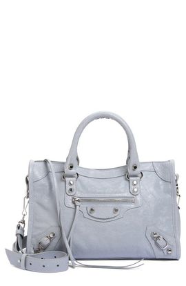 Balenciaga Balenciaga Small Le City Lambskin Leather Handbag