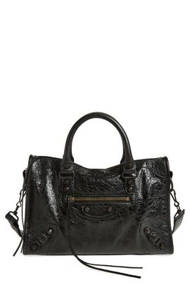 Balenciaga Balenciaga Small Le City Leather Satchel