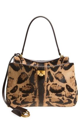 Balenciaga Balenciaga Small Rodeo Genuine Calf Hair Top Handle Bag