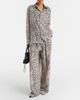Balenciaga Balenciaga Snake-print silk palazzo pants - 2