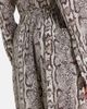 Balenciaga Balenciaga Snake-print silk palazzo pants - 5